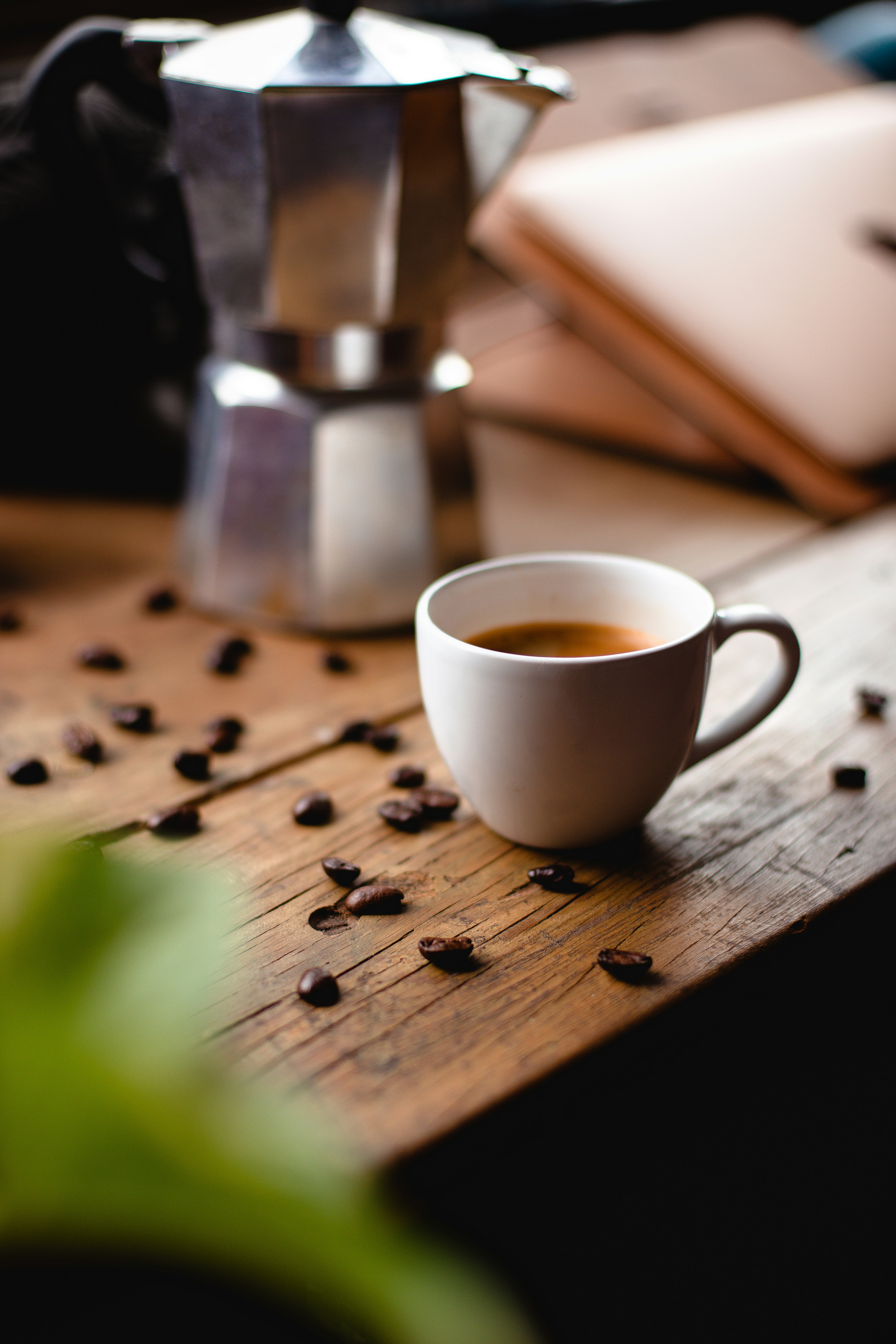Espresso and Croissant